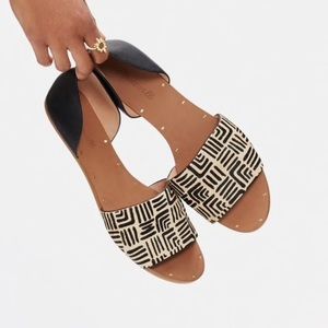 Madewell Thea Calf Hair Flats